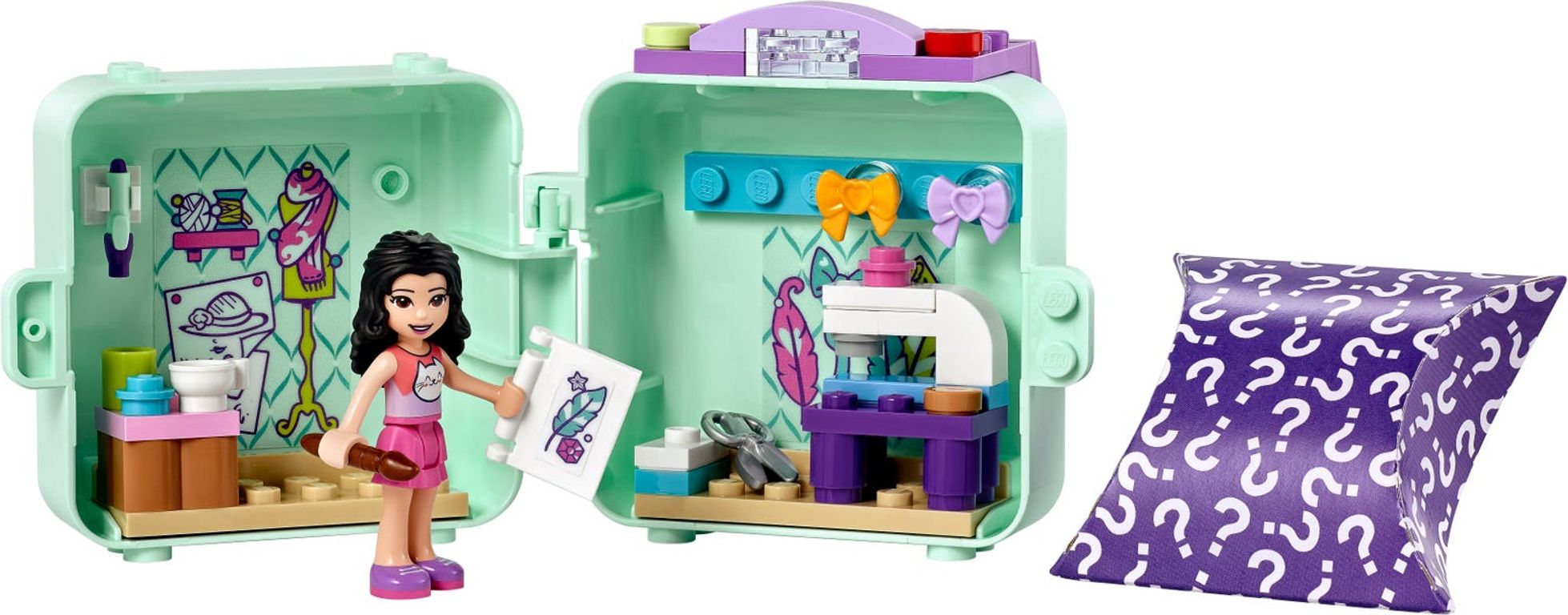 LEGO® Friends Emmas Mode-Würfel komponenten