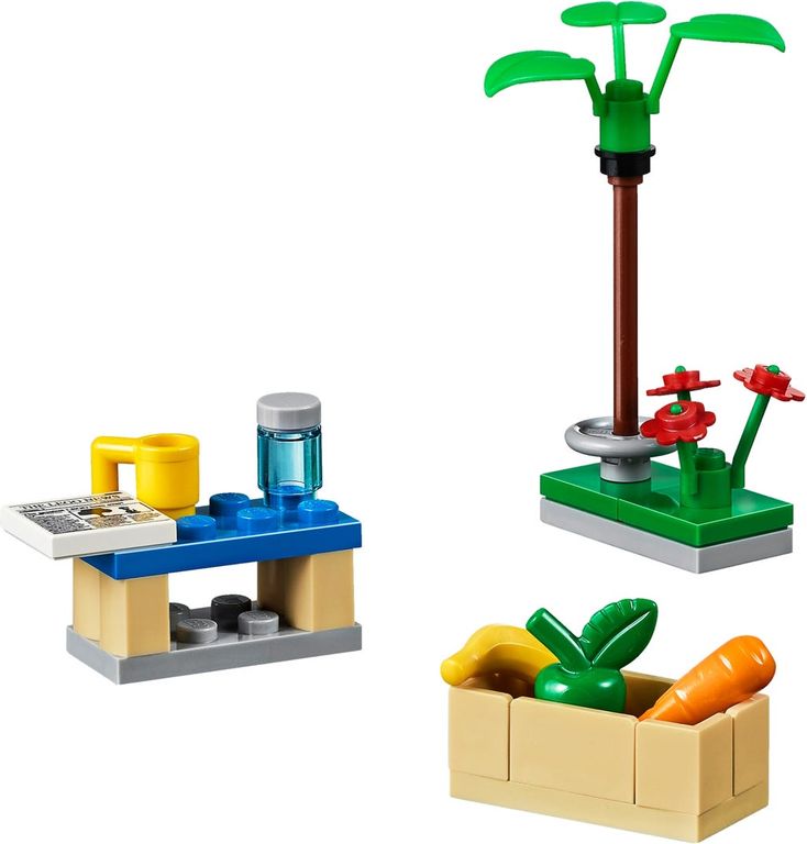LEGO® City Ensemble d'accessoires Construis ma ville composants