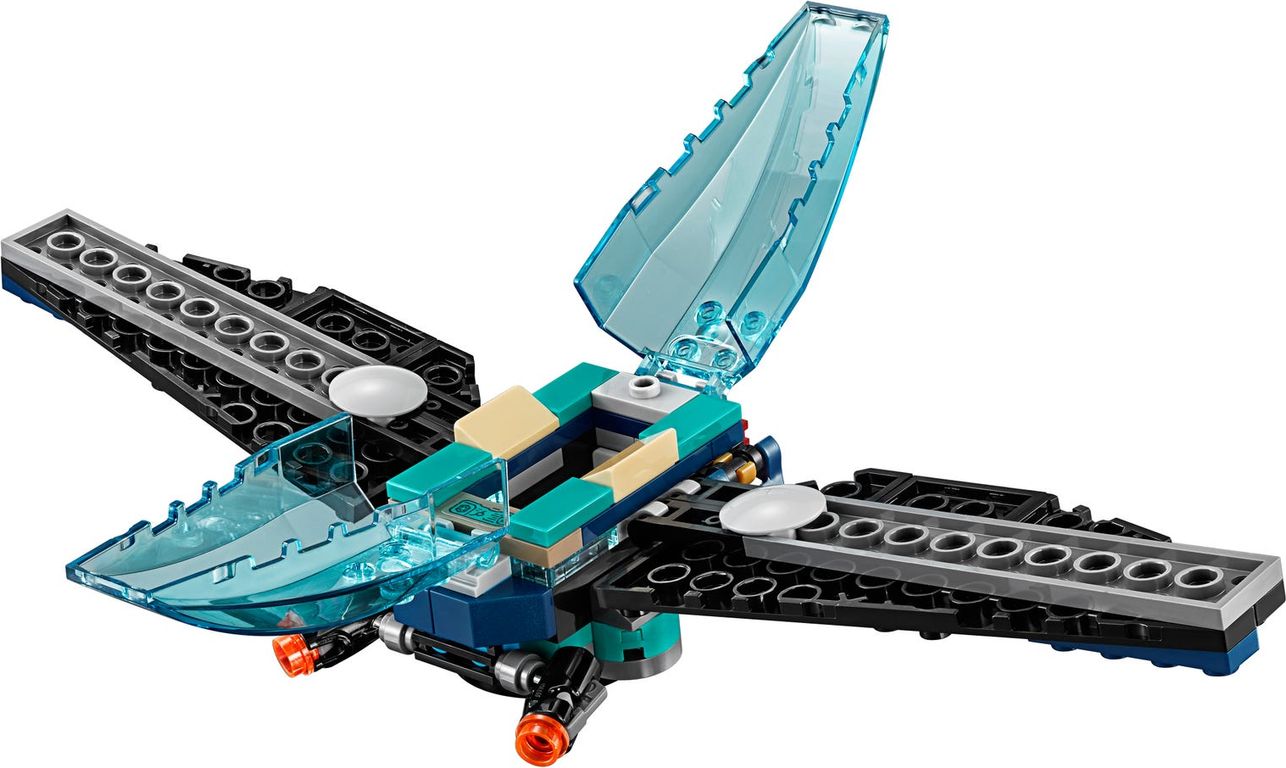 LEGO® Marvel L'attacco della Dropship degli Outrider componenti