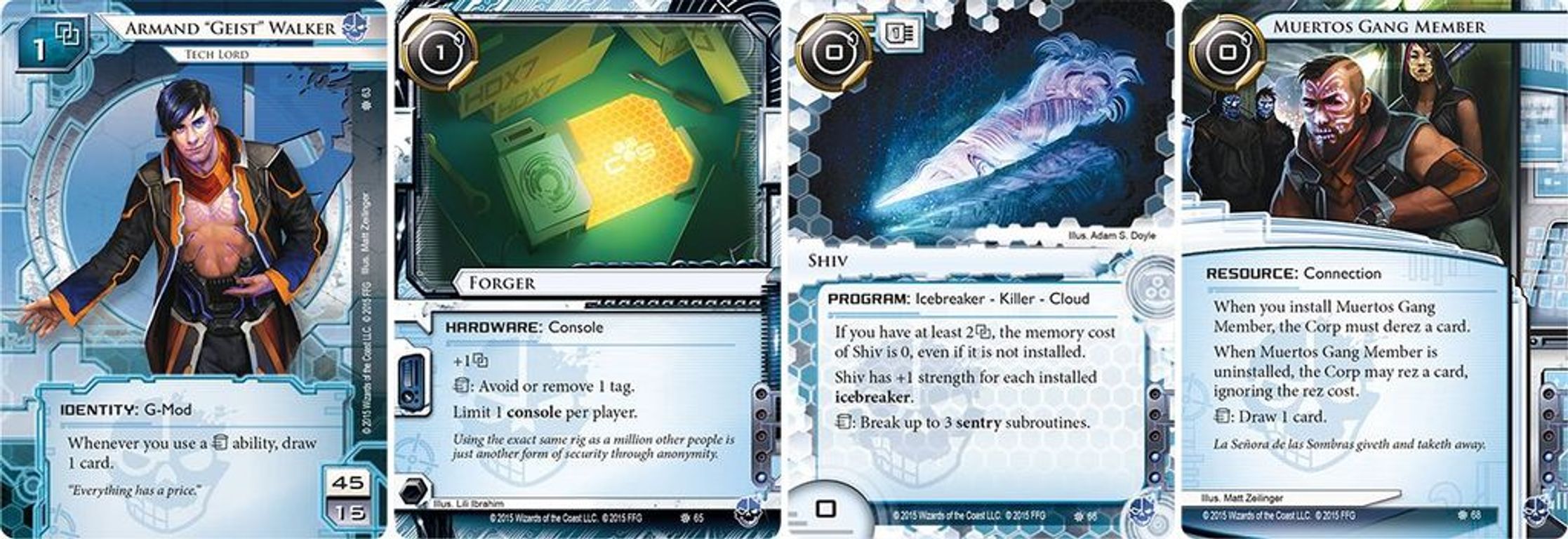 Android: Netrunner - The Underway cards