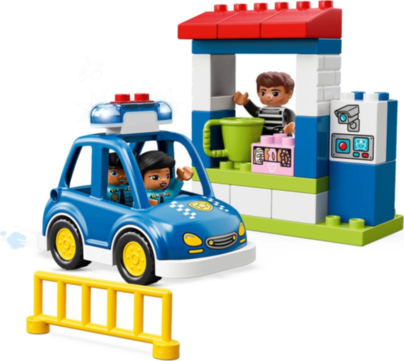 LEGO® DUPLO® Polizeistation komponenten
