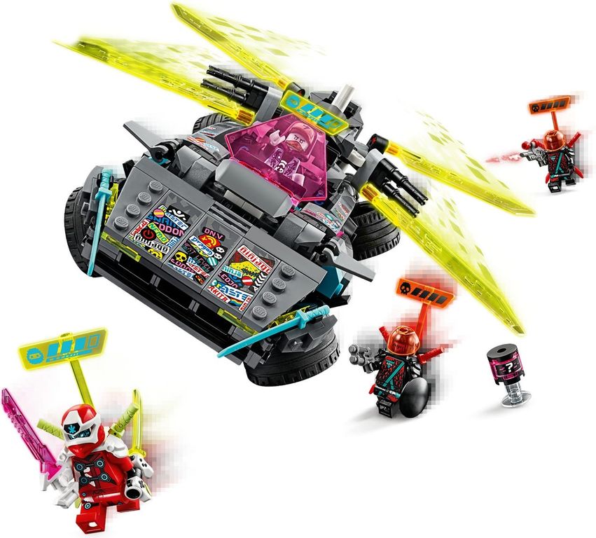 LEGO® Ninjago Ninja-Tuning-Fahrzeug spielablauf