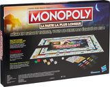 Monopoly: La Partie La Plus Longue dos de la boîte