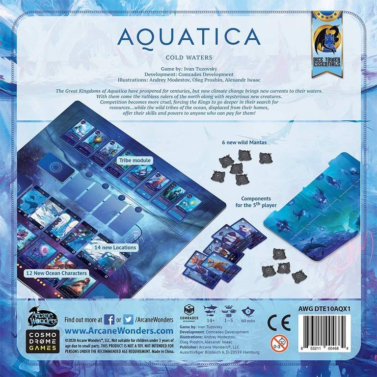 Aquatica: Cold Waters torna a scatola