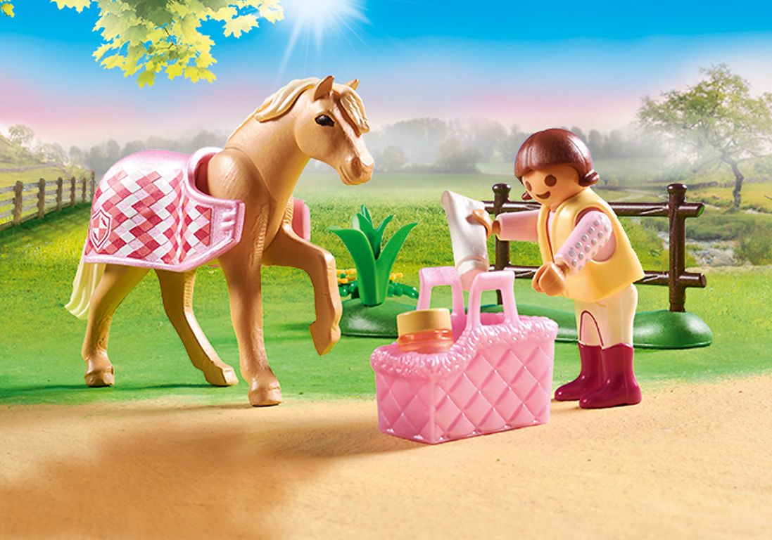 Playmobil® Country Collectible German Riding Pony horses