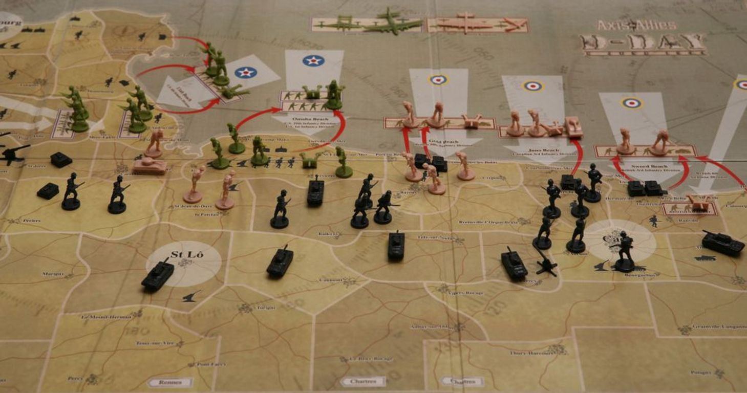 Axis & Allies: D-Day spielablauf