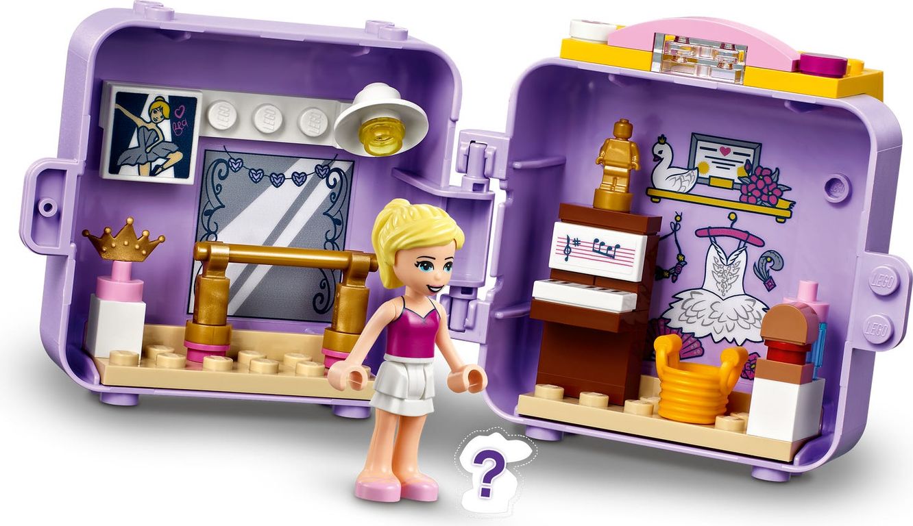 LEGO® Friends Stephanie's Ballet Cube gameplay