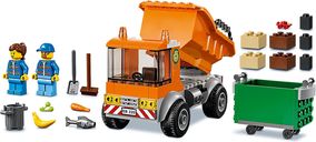 LEGO® City Le camion de poubelle composants