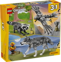 LEGO® Creator Forest Animals: Gray Wolf back of the box