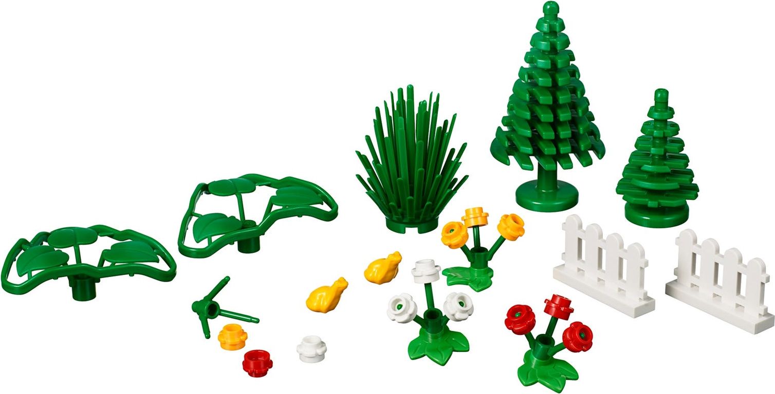 LEGO® Xtra Botanical Accessories components