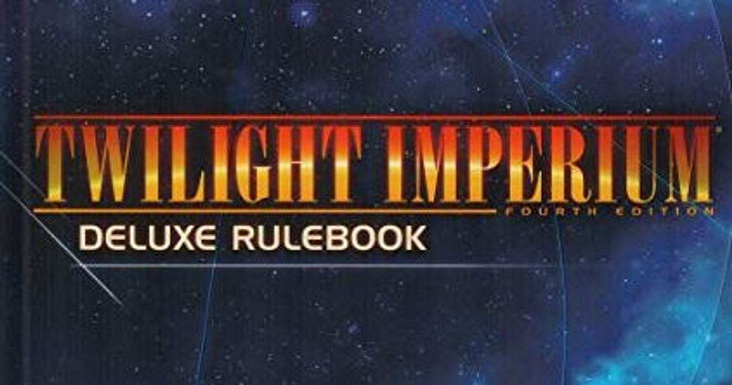 Twilight Imperium (Fourth Edition): Deluxe Rulebook