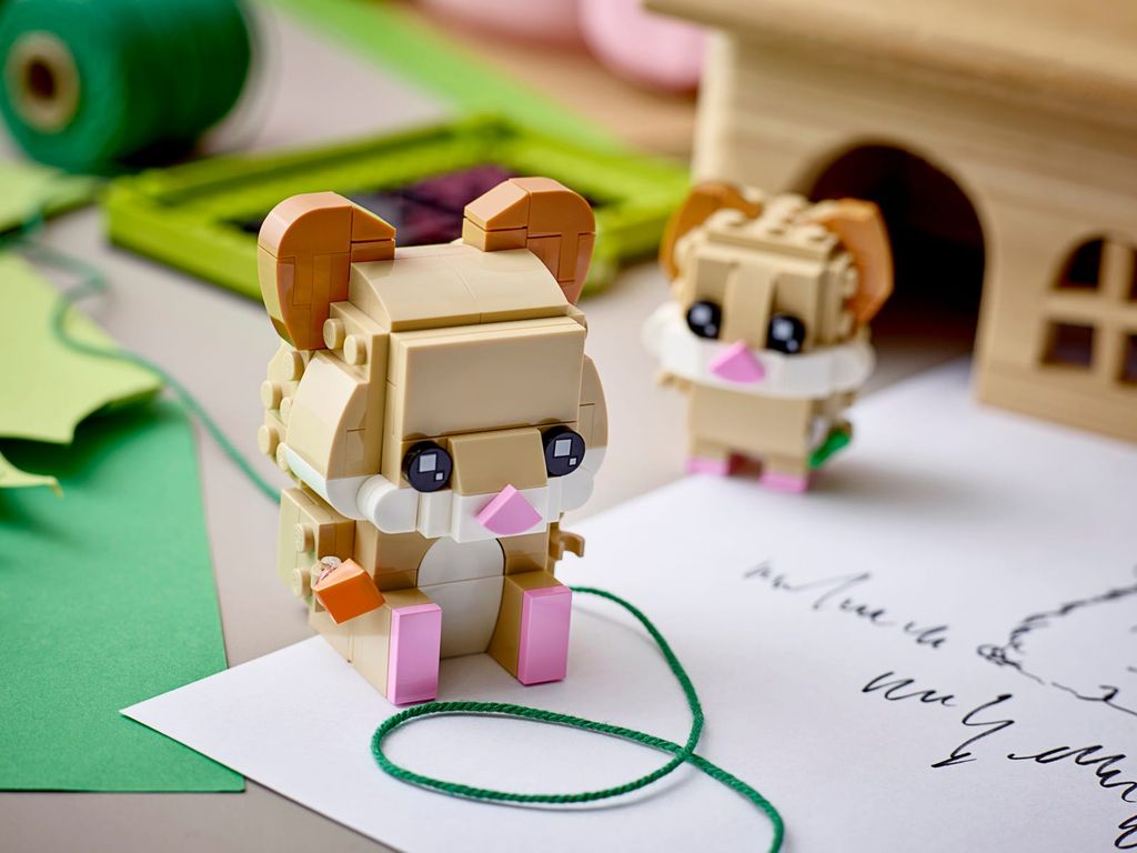 LEGO® BrickHeadz™ Hamster gameplay