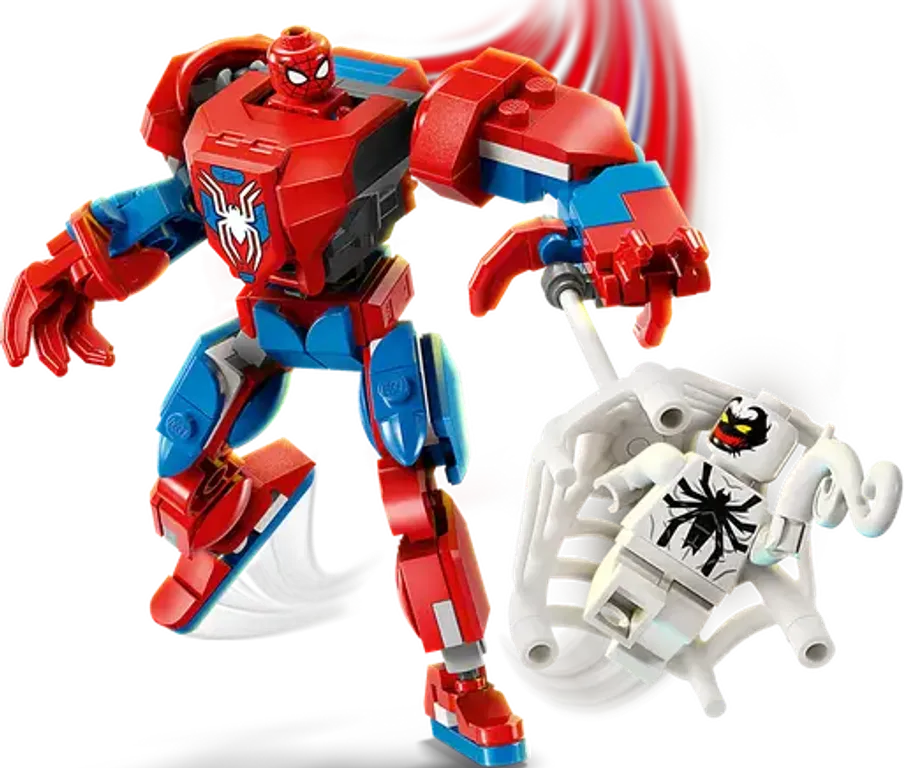 LEGO® Marvel Le robot de Spider-Man contre Anti-Venom composants