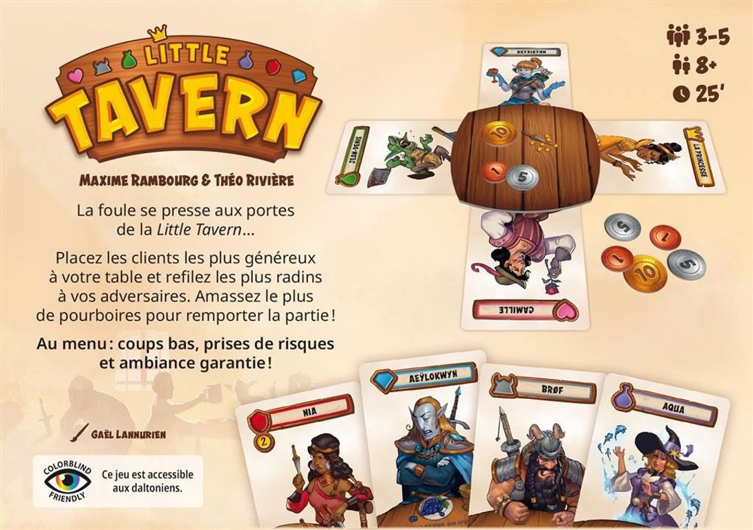 Little Tavern dos de la boîte