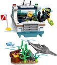 LEGO® City Diving Yacht components
