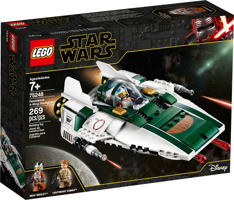 LEGO® Star Wars Caza Estelar Ala-A de la Resistencia