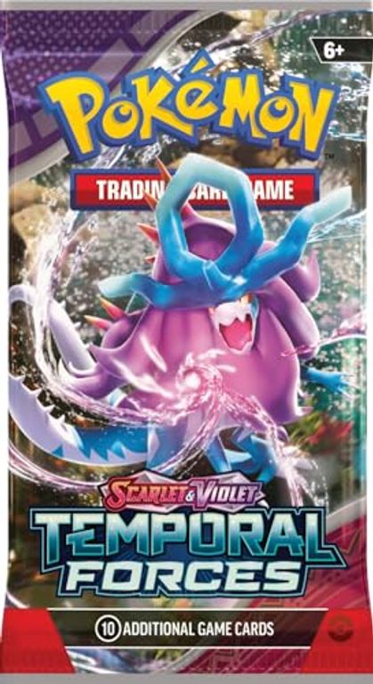 Pokémon TCG: Scarlet & Violet-Temporal Forces Booster Pack box