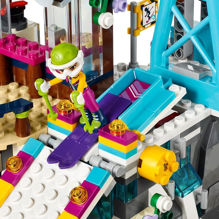 LEGO® Friends Snow Resort Ski Lift components