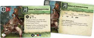 Runewars Miniatures Game: Latari Elves – Army Expansion cards