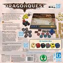 Dragonquest: Fantasy Dice Game back of the box