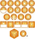 Dungeons & Dragons - Monk Token Set partes