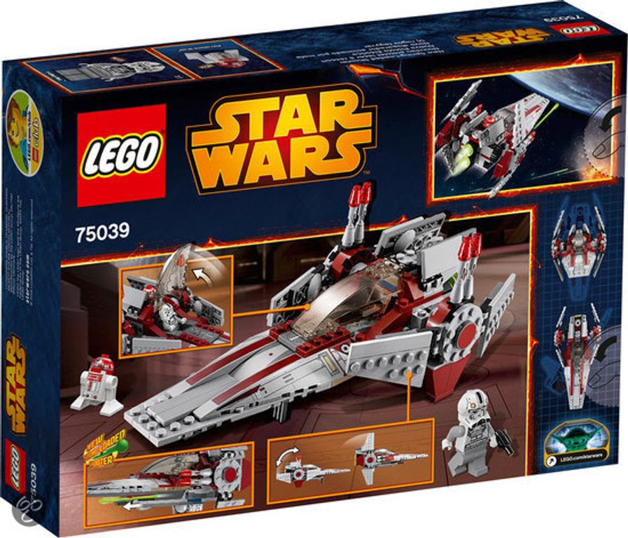 LEGO® Star Wars V-Wing Starfighter torna a scatola