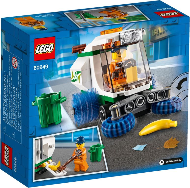 LEGO® City Street Sweeper back of the box