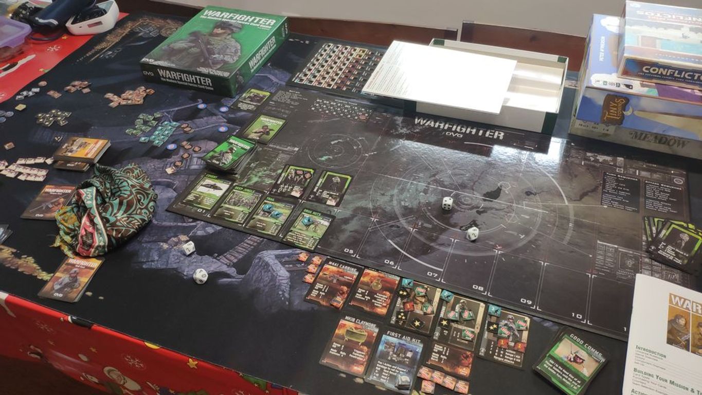 Warfighter: The Tactical Special Forces Card Game spielablauf