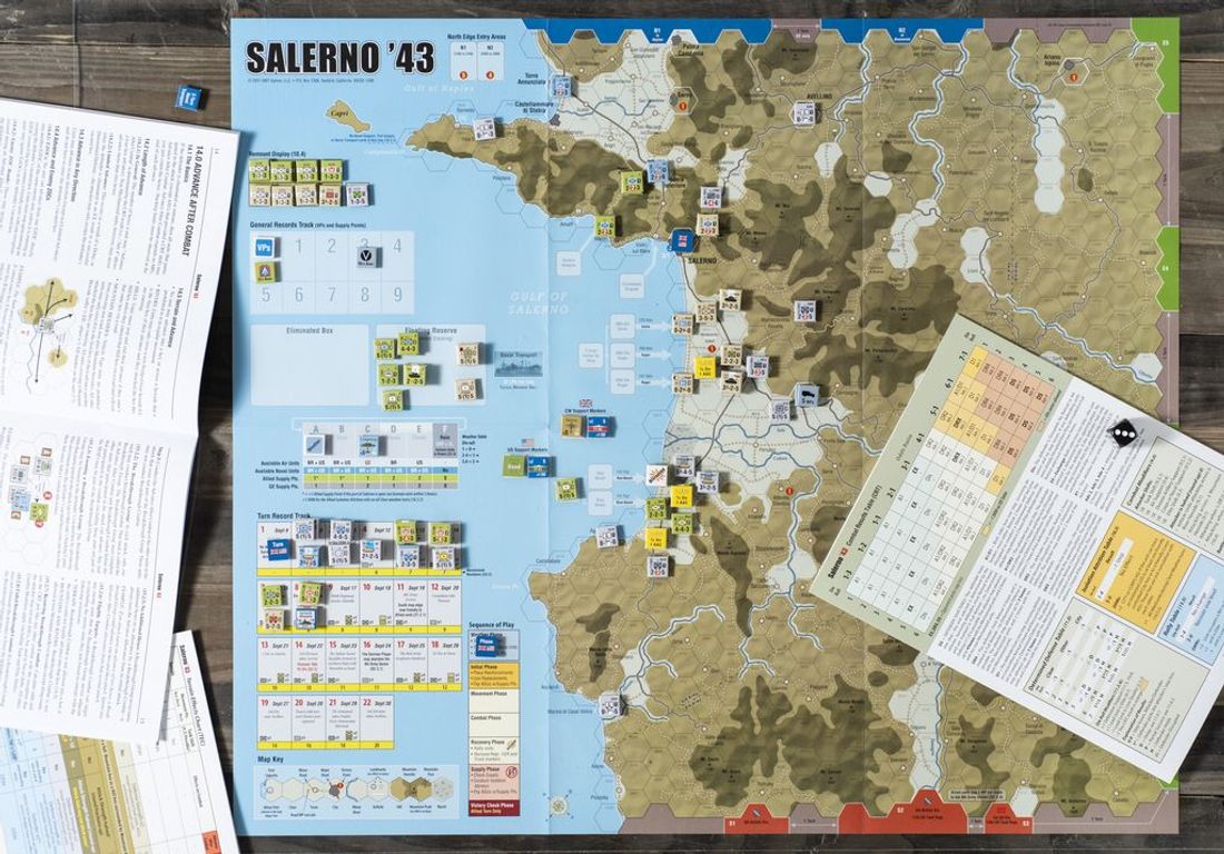 Salerno '43 componenten