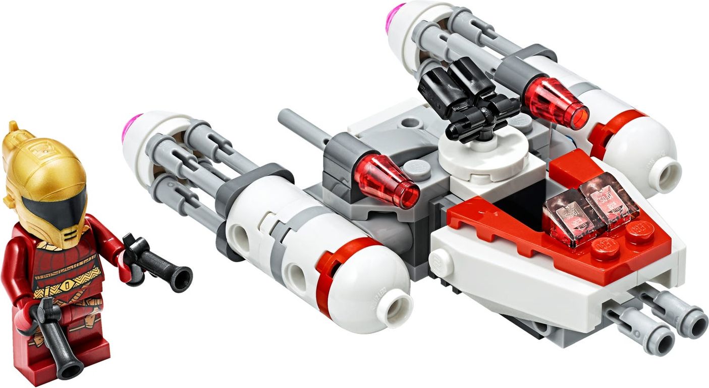 LEGO® Star Wars Resistance Y-wing™ Microfighter components