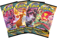 Pokémon TCG: Scarlet & Violet - Darkness Ablaze 3 Booster Blister cartas