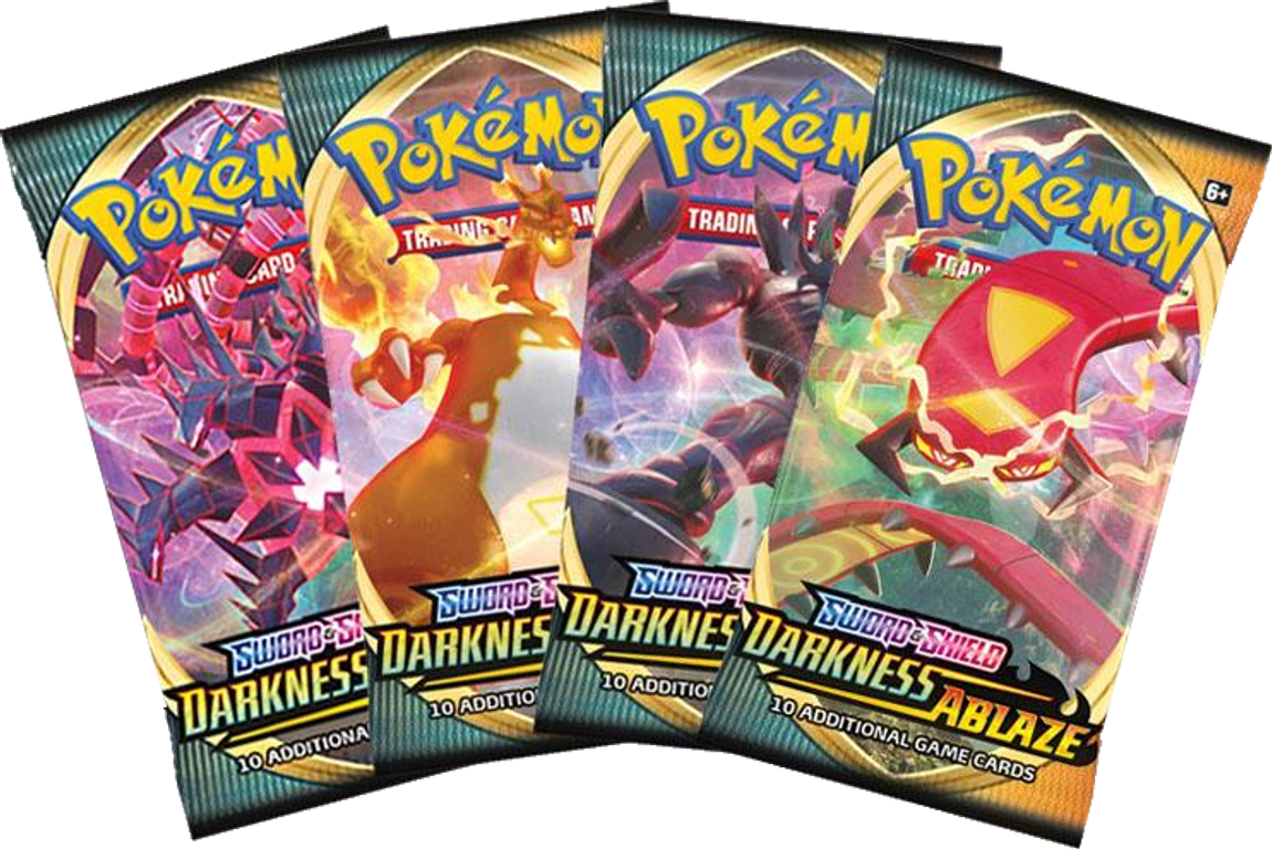 Pokémon TCG: Scarlet & Violet - Darkness Ablaze 3 Booster Blister cartas