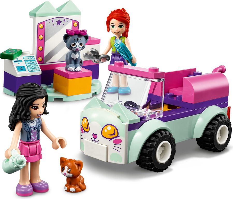 LEGO® Friends Kattenverzorgingswagen componenten