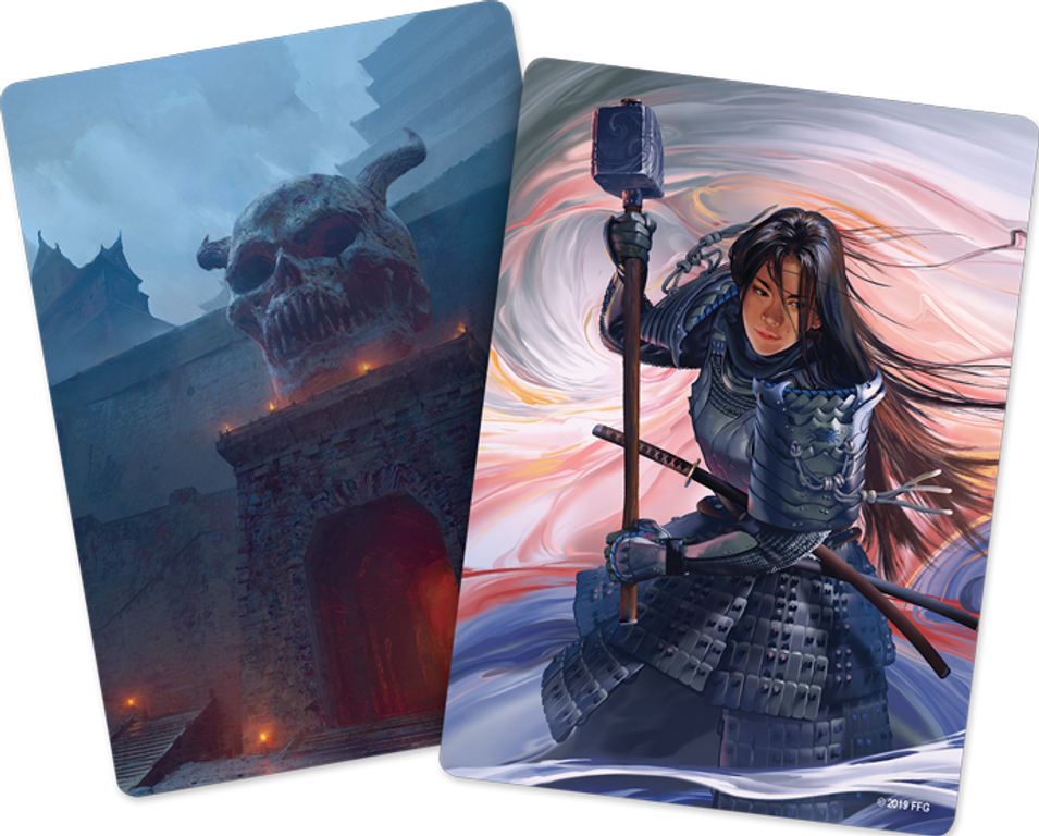 Legend of the Five Rings: The Card Game – Defenders of Rokugan kaarten