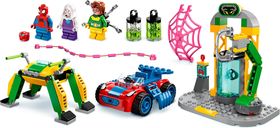 LEGO® Marvel Spider-Man op Doc Ocks lab componenten