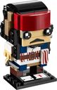 LEGO® BrickHeadz™ Captain Jack Sparrow components