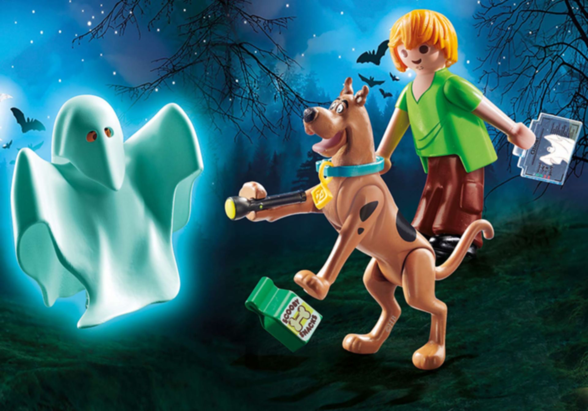 Playmobil® SCOOBY-DOO! Scooby and Shaggy with Ghost