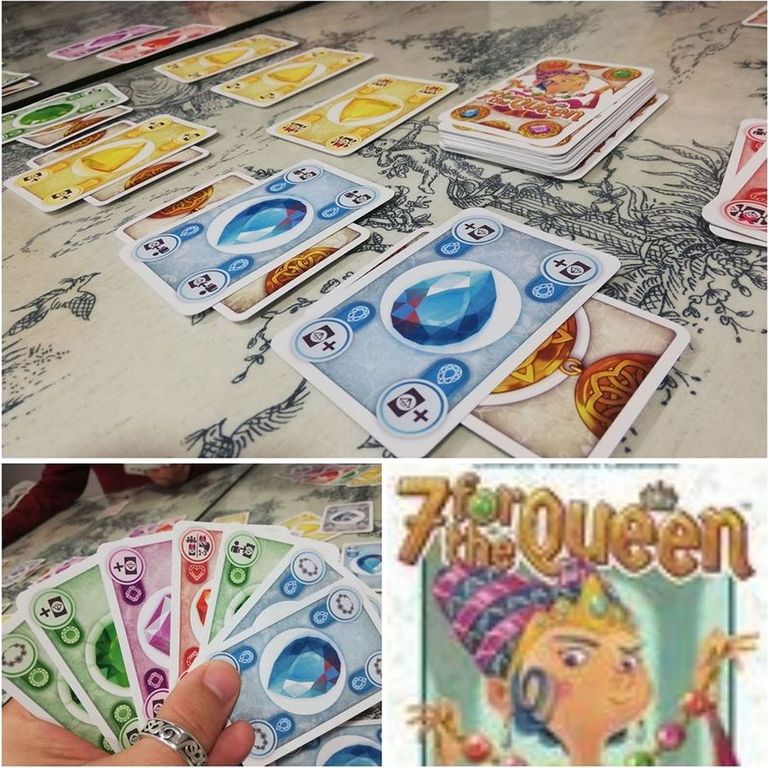 7 for the Queen cards