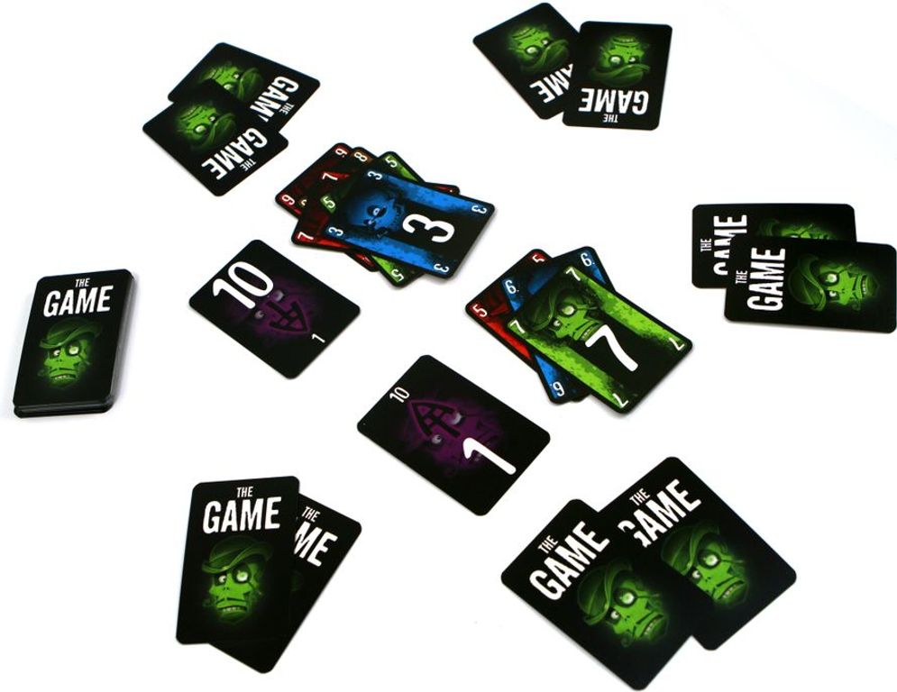 The game: En vert et contre tous cartes