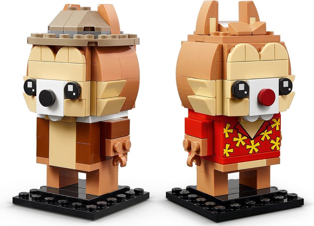 LEGO® BrickHeadz™ Tic et Tac composants