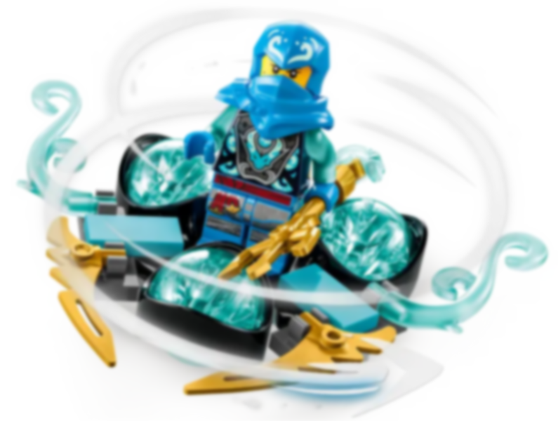 LEGO® Ninjago Nya’s drakenkracht Spinjitzu Drift speelwijze
