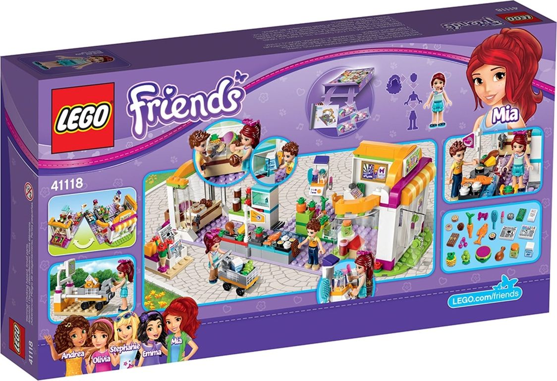 LEGO® Friends Heartlake Supermarket back of the box