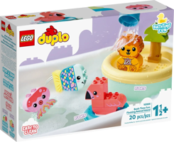 LEGO® DUPLO® Diversión en el Baño: Isla de los Animales Flotante