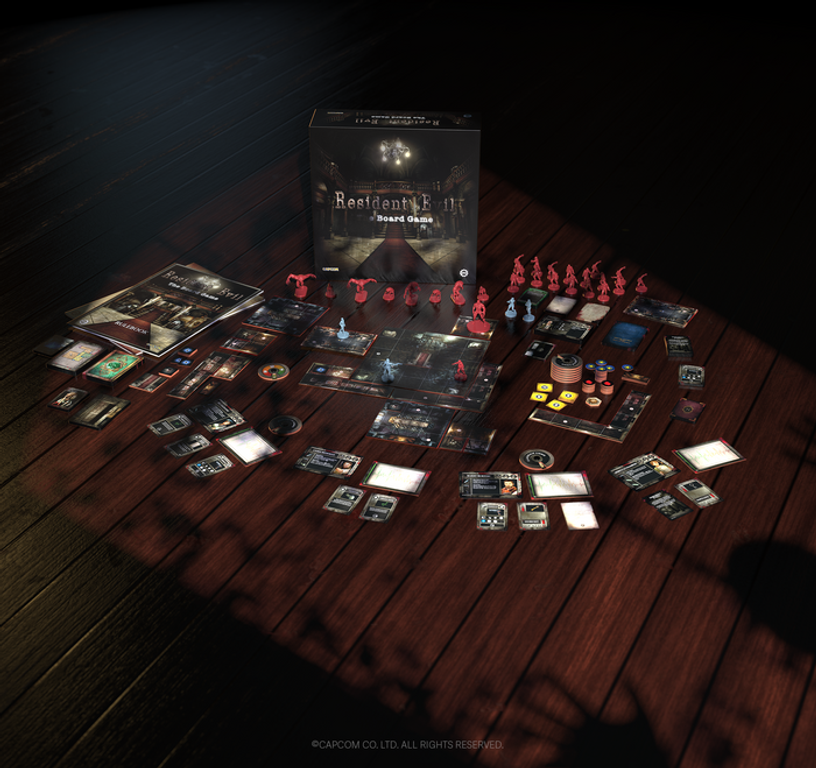 Resident Evil: The Board Game komponenten
