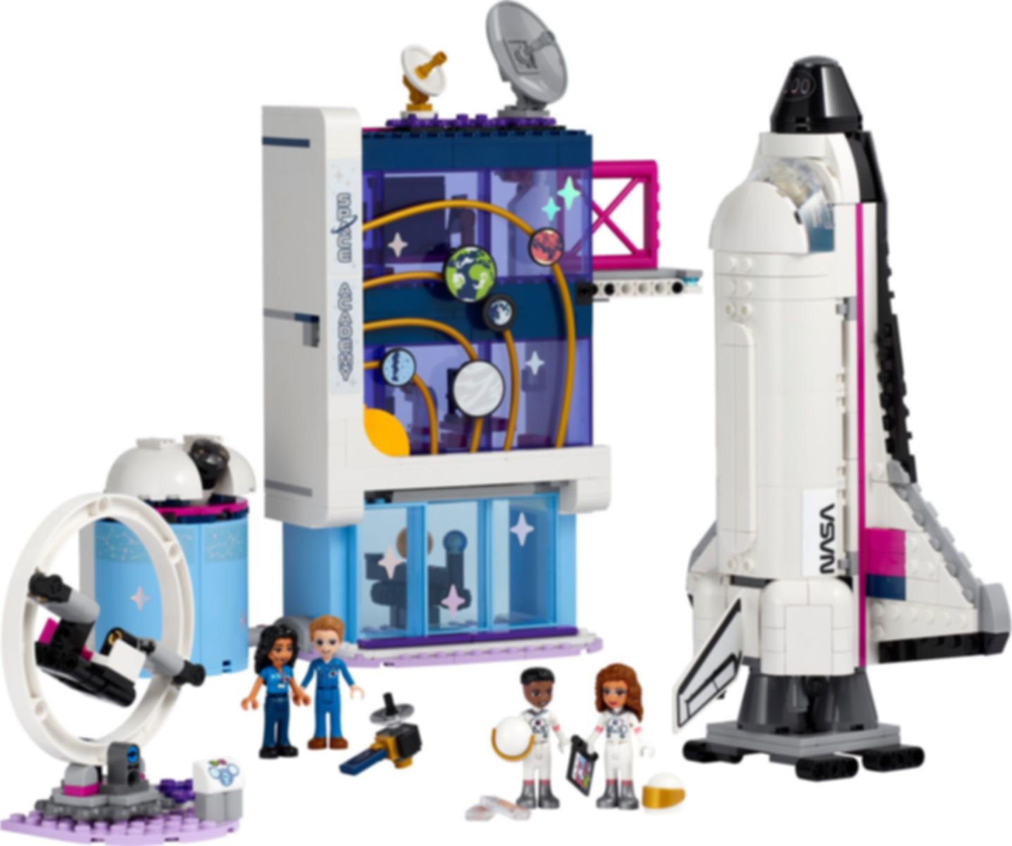 LEGO® Friends Olivias Raumfahrt-Akademie komponenten