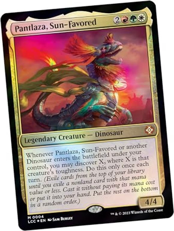 Magic: the Gathering - The Lost Caverns of Ixalan Commander Deck: Veloci-Ramp-Tor kaarten