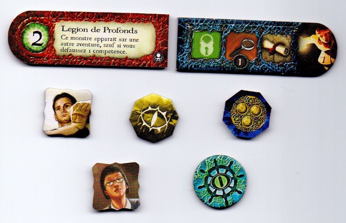 Elder Sign: Omens of the Deep componenten