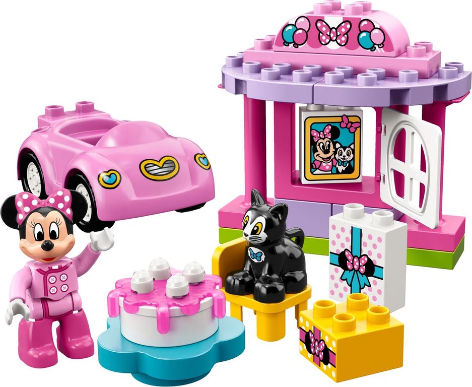LEGO® DUPLO® Minnie's Birthday Party components