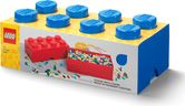 8-Stud Storage Brick – Blue