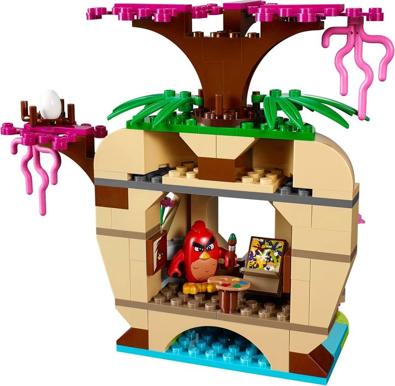 LEGO® Angry Birds La rapina delle uova su Bird Island interno